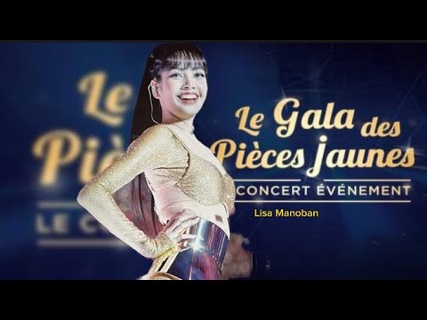 Lisa performed at the Gala Des Pieces Jaunes 2024!! | Money full performance