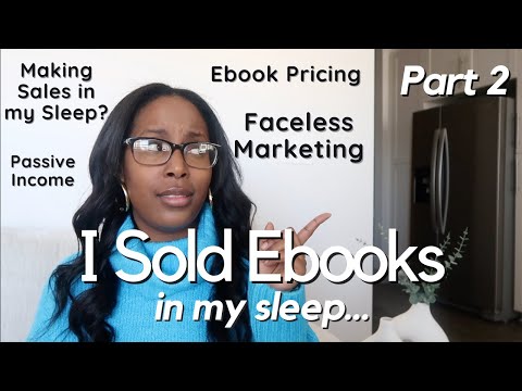 Ebook Q&A: Ebook Pricing, Faceless Marketing, Passive Income and MORE