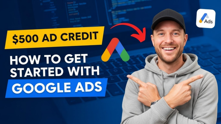 $500 FREE Google Ads Credits